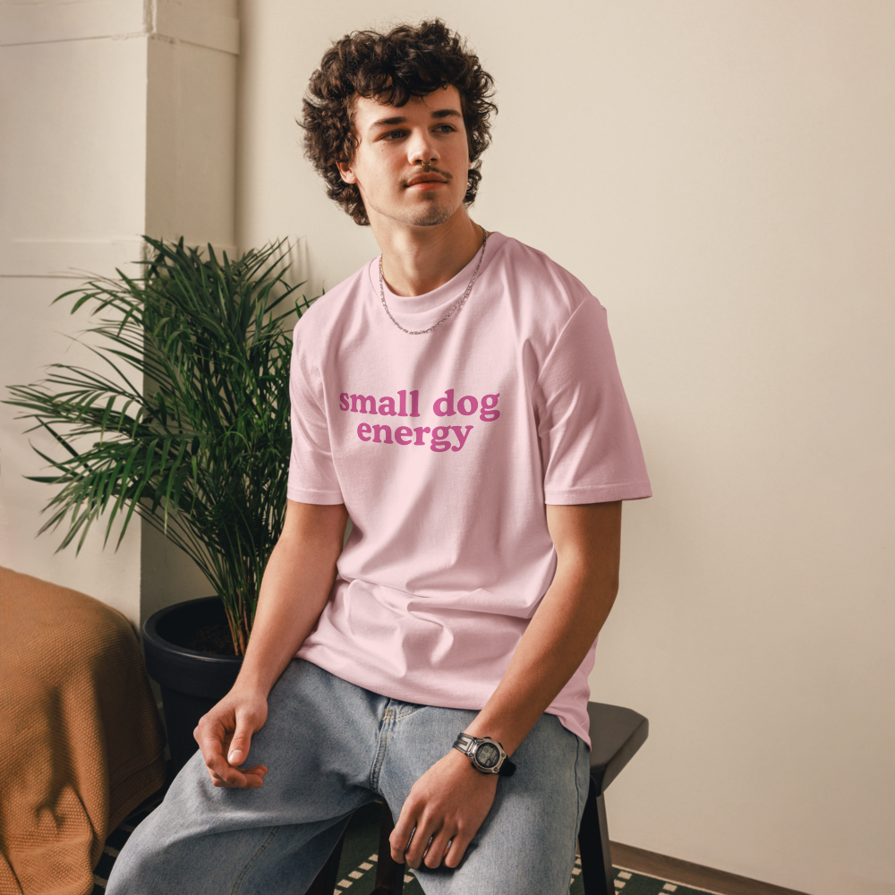 "small dog energy" | Organic Cotton | Unisex T-Shirt