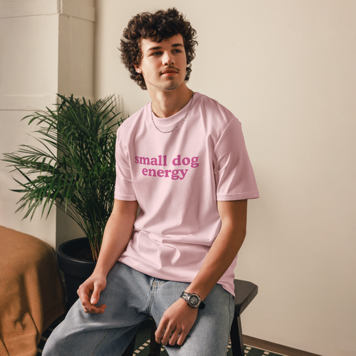 "small dog energy" | Organic Cotton | Unisex T-Shirt
